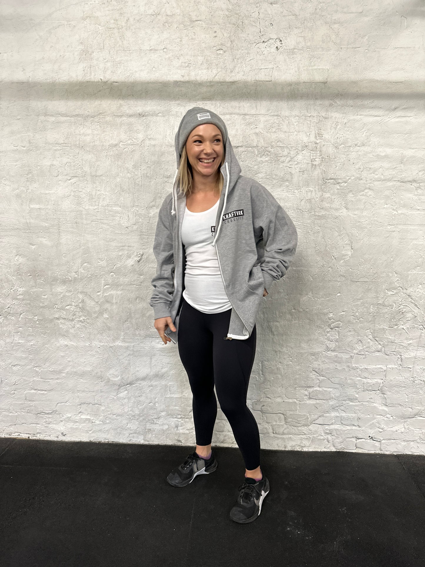KRAFTVRK Crossfit Hoodie - Grå