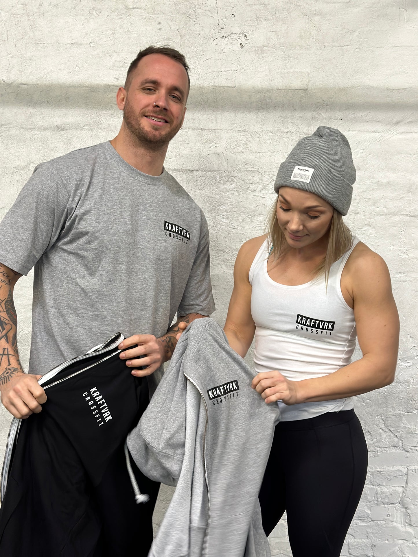 KRAFTVRK Crossfit - Dame Tank Top - Hvid