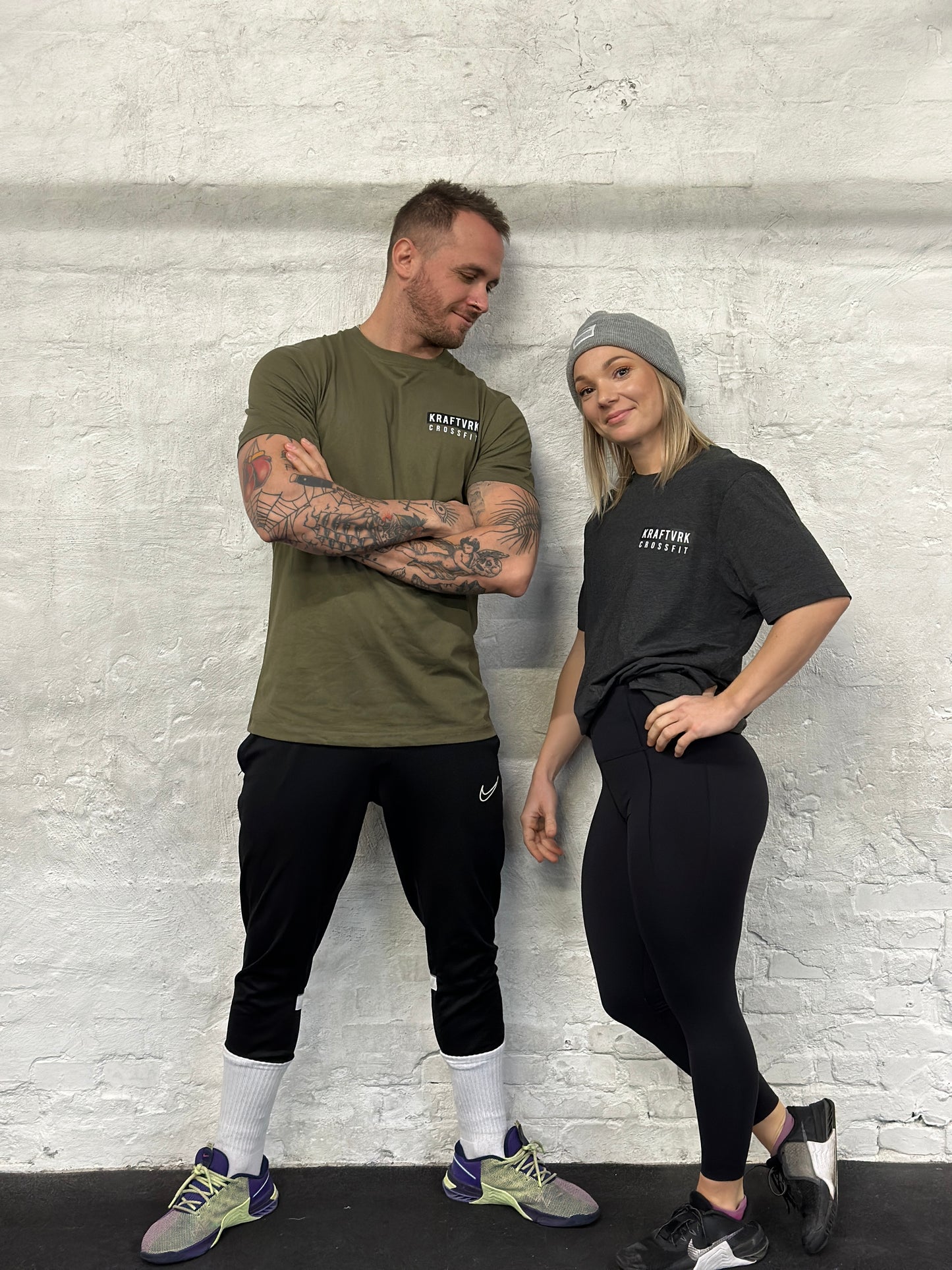 KRAFTVRK Crossfit - T-shirt - Mørkegrå (Antracit)