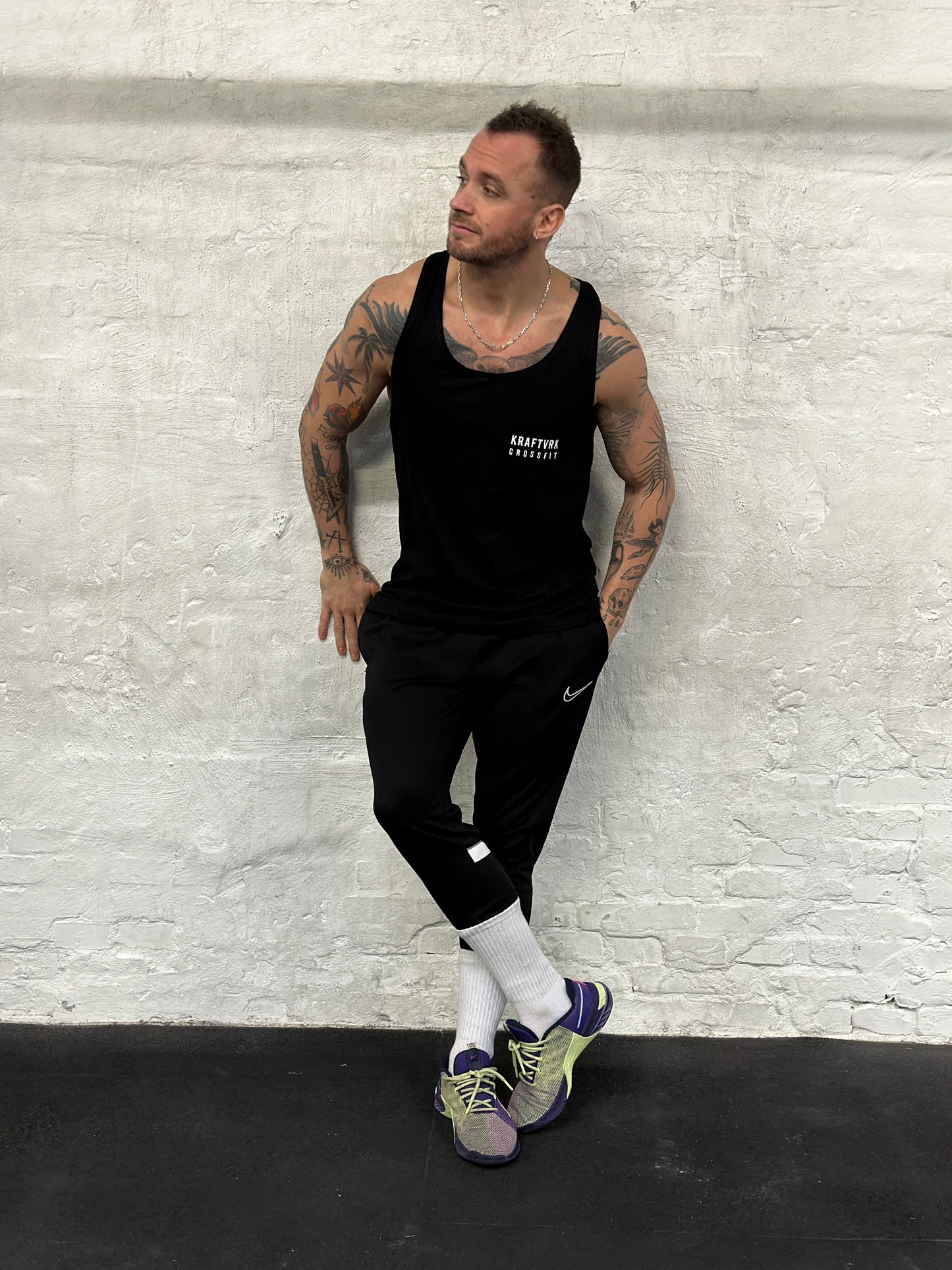 KRAFTVRK Crossfit - Herre Tank Top - Sort