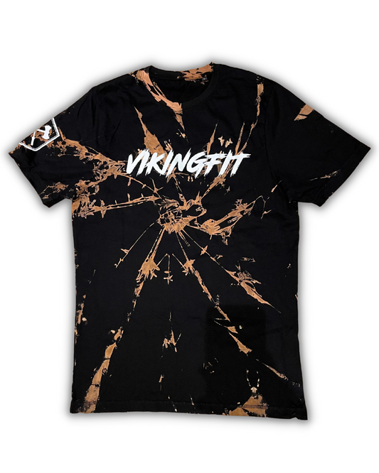 Unik VikingFit Tee - Sort / bleach (Large)