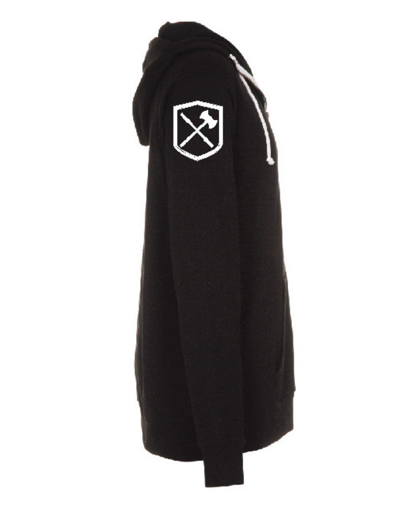 Alfa Omega Vægtløftning Hoodie - Sort