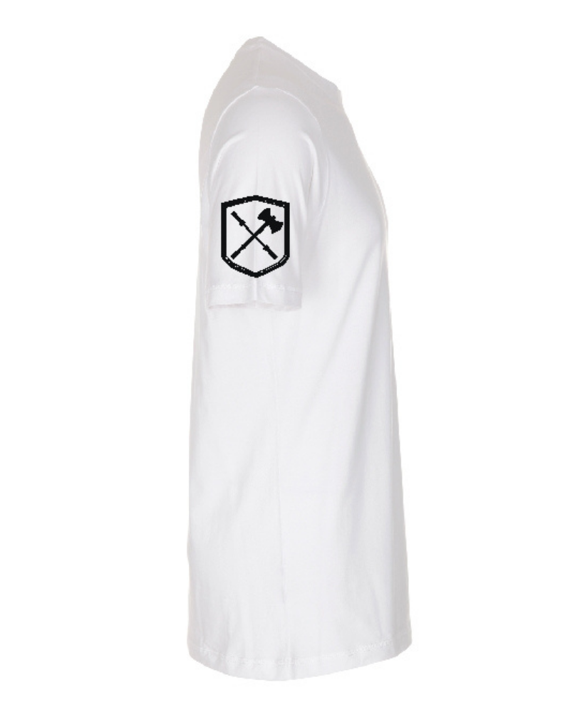 Alfa Omega Vægtløftning - T-shirt - Hvid