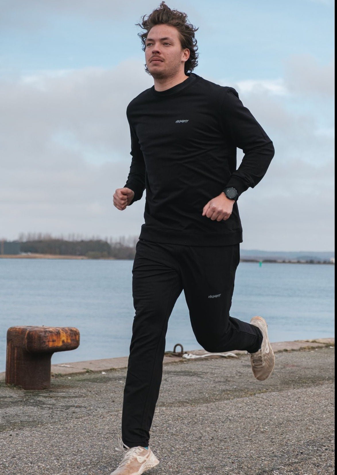 Unisex Sport Crewneck - Black