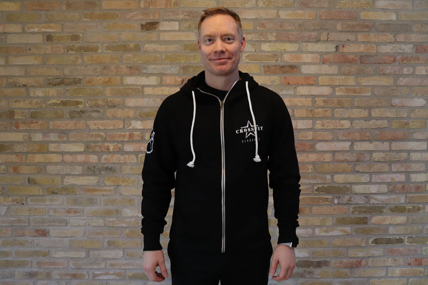 Gladsaxe Crossfit - Hoodie med zip