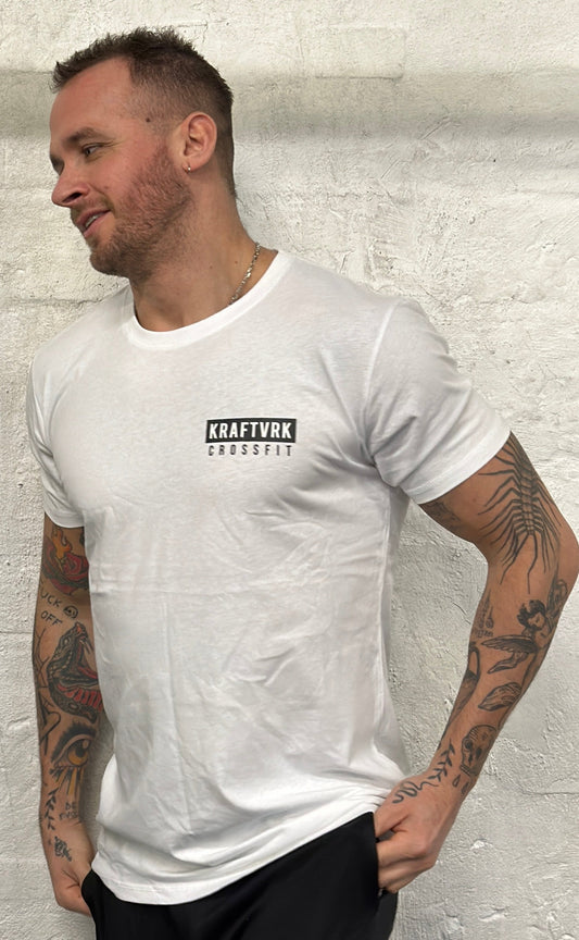 KRAFTVRK Crossfit - T-shirt - Hvid
