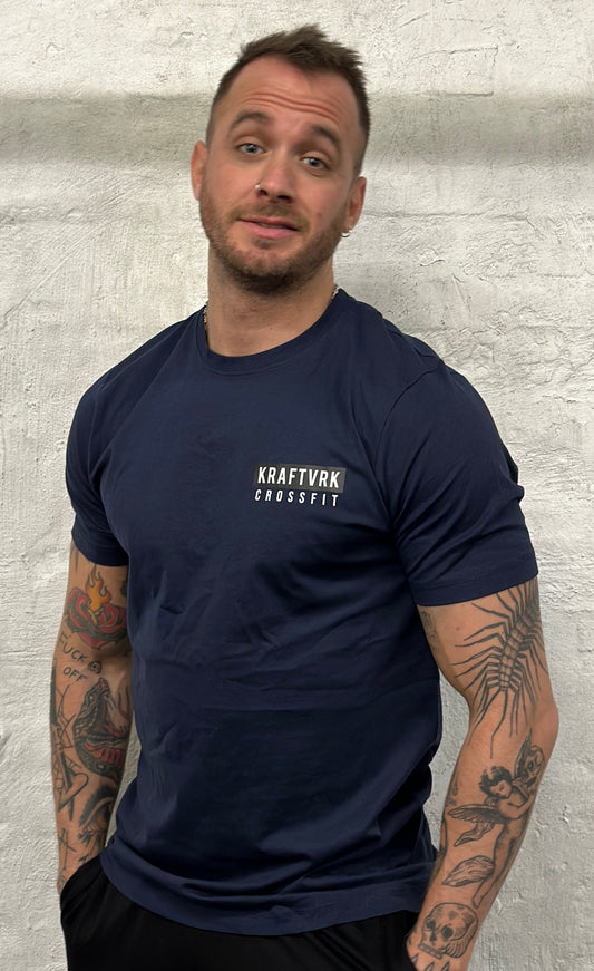 KRAFTVRK Crossfit - T-shirt - NAVY
