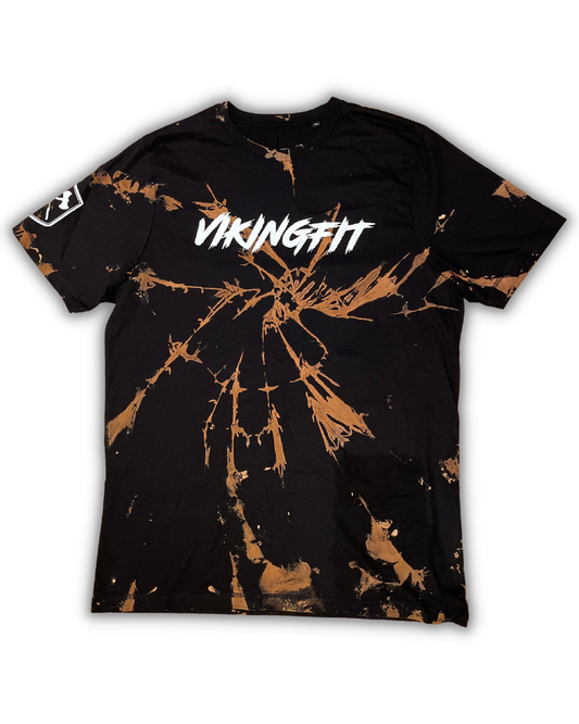 Unik VikingFit Tee - Sort / bleach (Extra Large)