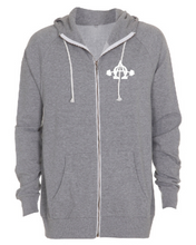 Alfa Omega Vægtløftning Hoodie - Grå