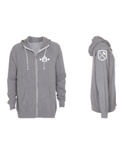 Alfa Omega Vægtløftning Hoodie - Grå