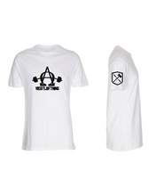 Alfa Omega Vægtløftning - T-shirt - Hvid