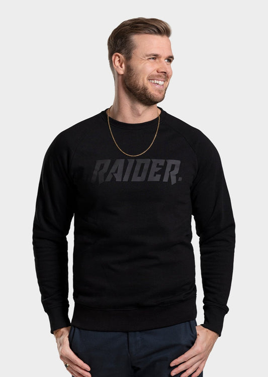 THE RAIDER. CREW - Black