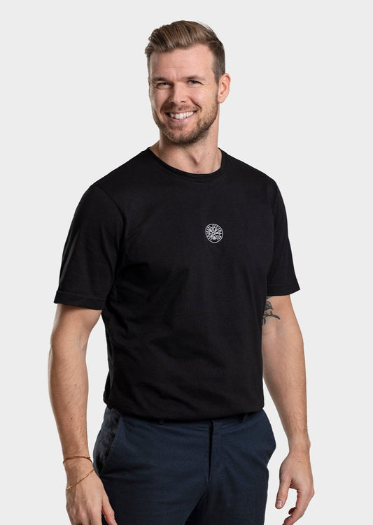 VEGVISIR TEE - Black