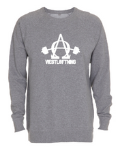 Alfa Omega Vægtløftning Crew - Grå