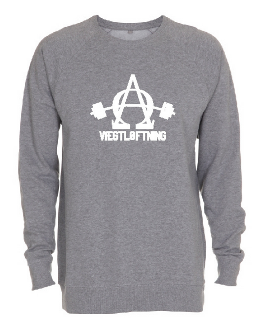 Alfa Omega Vægtløftning Crew - Grå