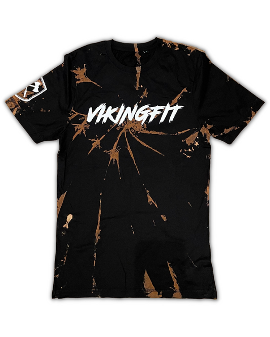 Unik VikingFit Tee - Sort / bleach (Small)