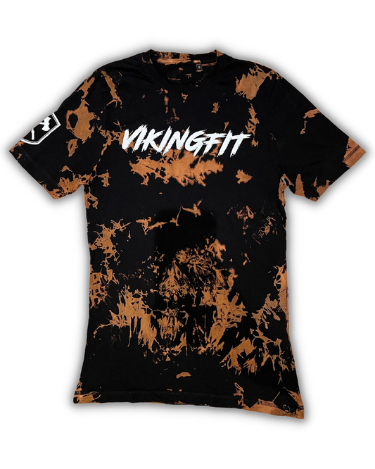 Unik VikingFit Tee - Sort / bleach (Small)