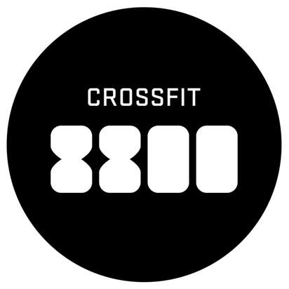 Crossfit8800 - Hættetrøje med Zip