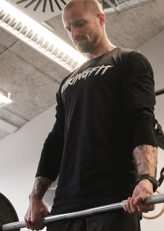 VikingFit Long Sleeve Tee - Sort