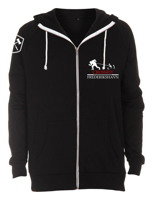 Crossfit Frederikshavn - Hættetrøje med Zip
