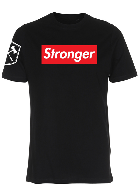 Stronger Tee - Black - Only XS and Small